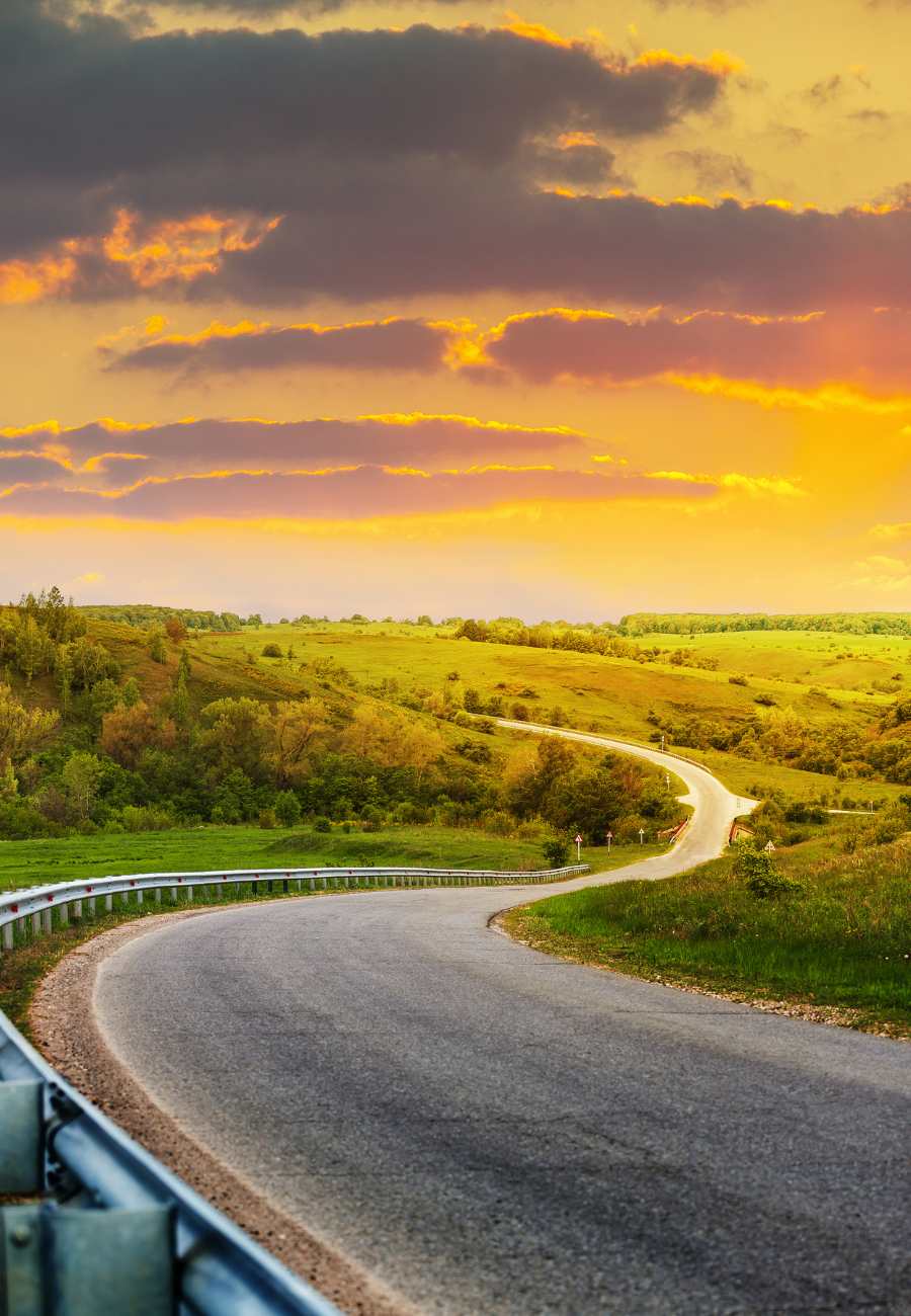 coastal photography roads