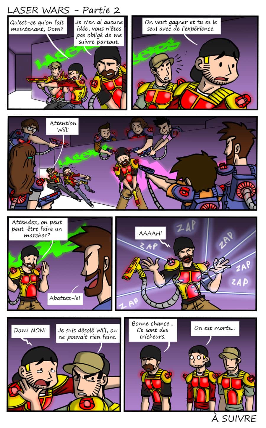 Épisode 104 - Laser wars - Partie 2