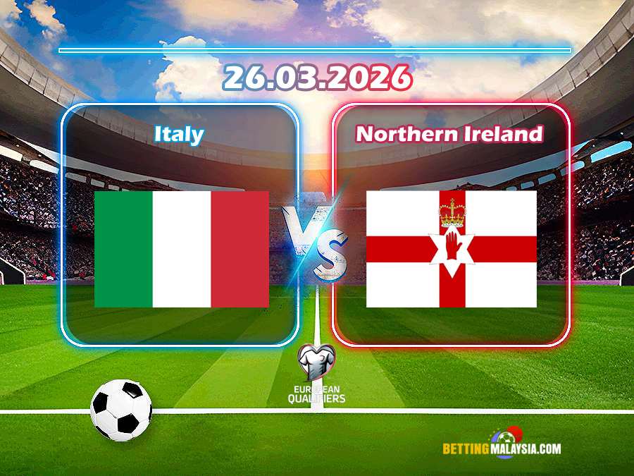 Itali lwn Ireland Utara