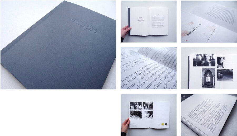 CLAIRE EBENDINGER, PRISMS, EDITION, 45 PAGES, 25 X 20 CM