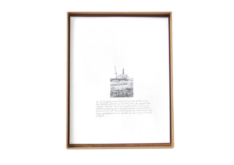 CLAIRE EBENDINGER, A WANDERER’S DAYDREAMING (DETAIL), GRAPHITE ON PAPER, 27 X 21 CM