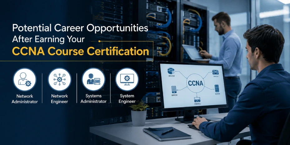Potential Career Opportunities After Earning Your CCNA Course Certification