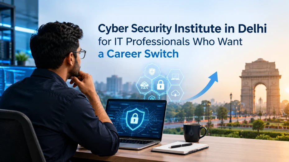 Cyber Security Institute in Delhi for IT Professionals Who Want a Career Switch