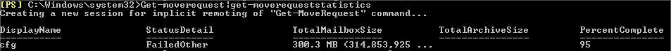 MoveRequestStatistics