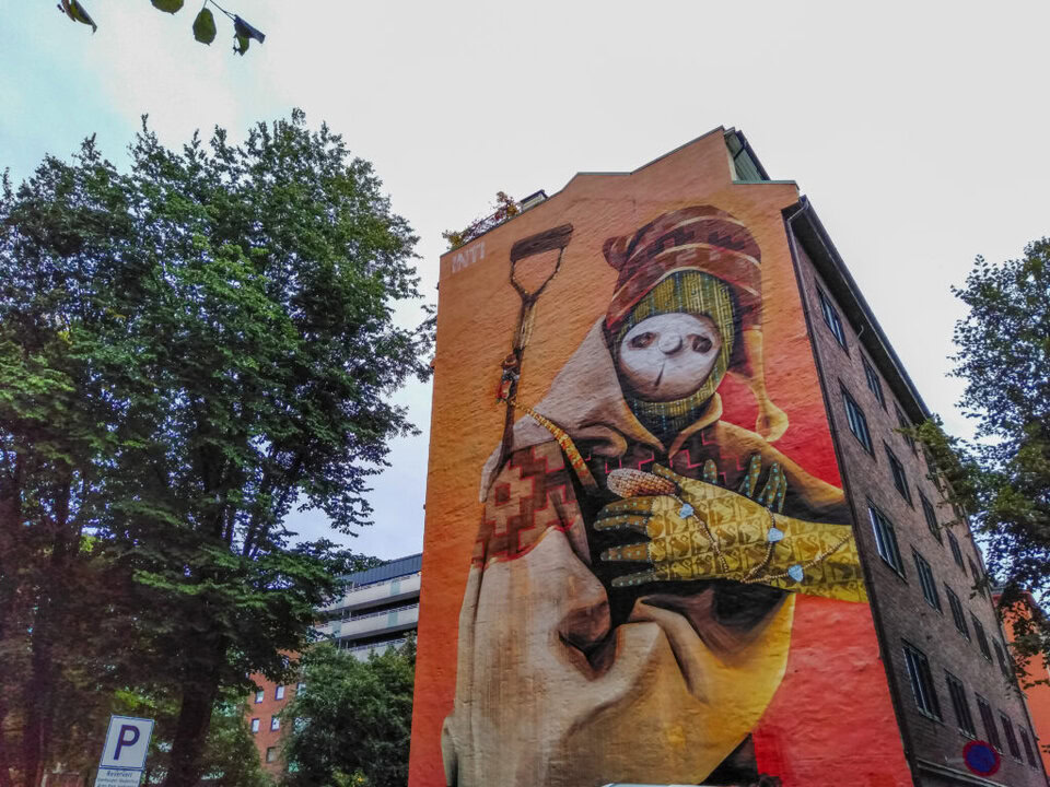 Toyen, street art, Oslo