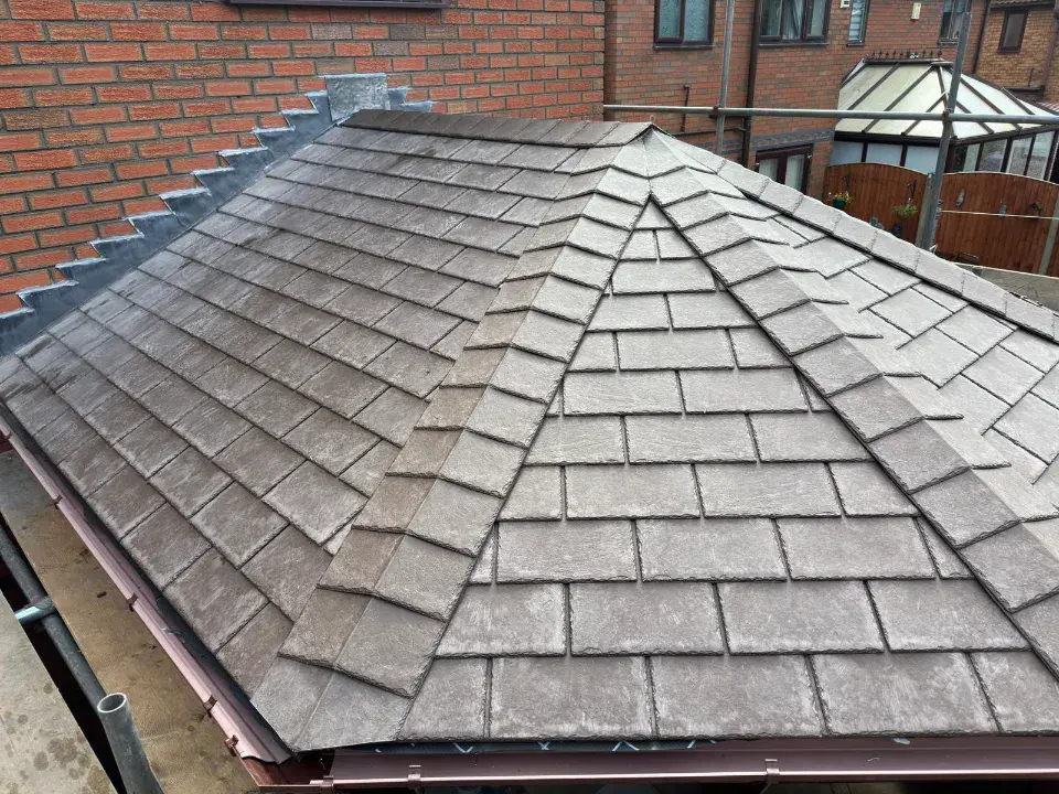 tiled roof