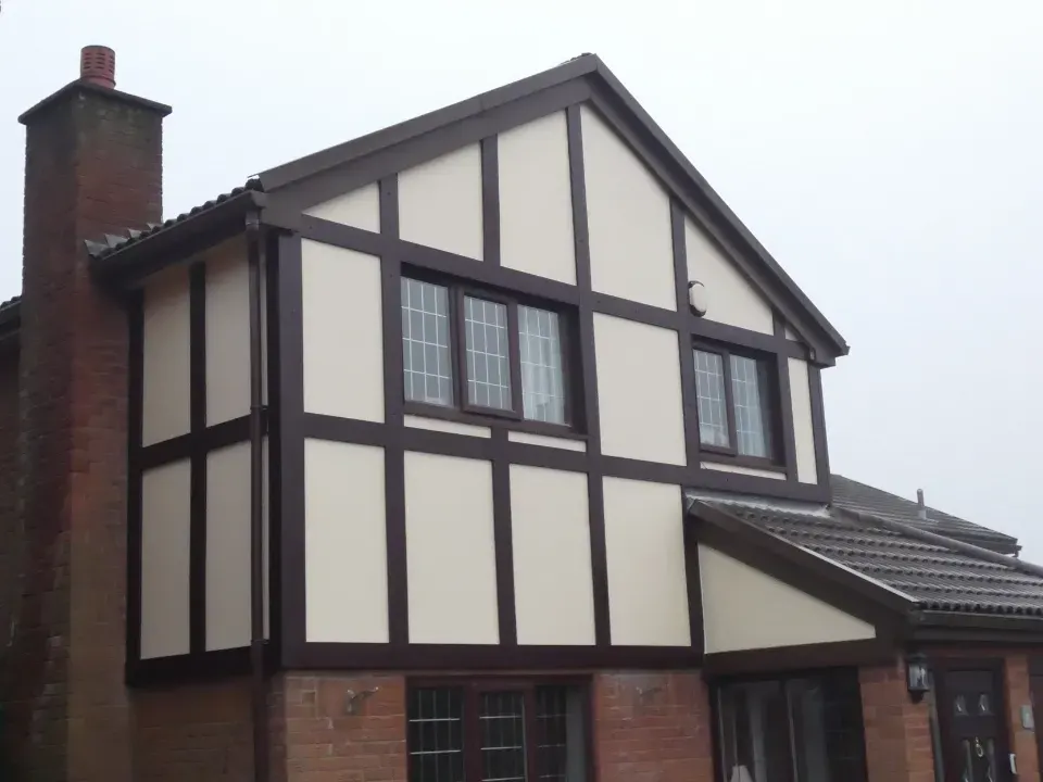 tudor cladding