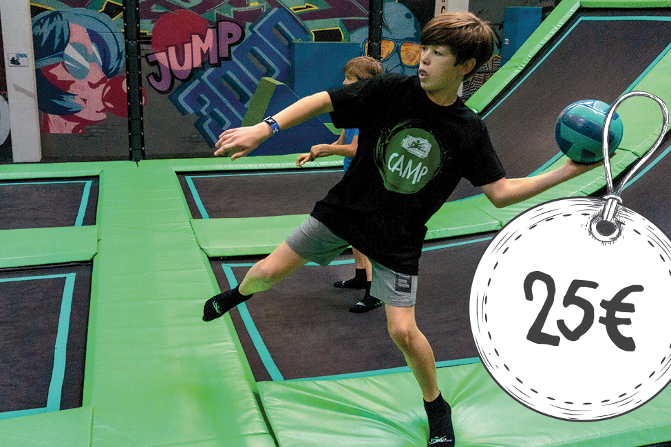 JUMP3000 120 Minuten Parkour und Trampolin