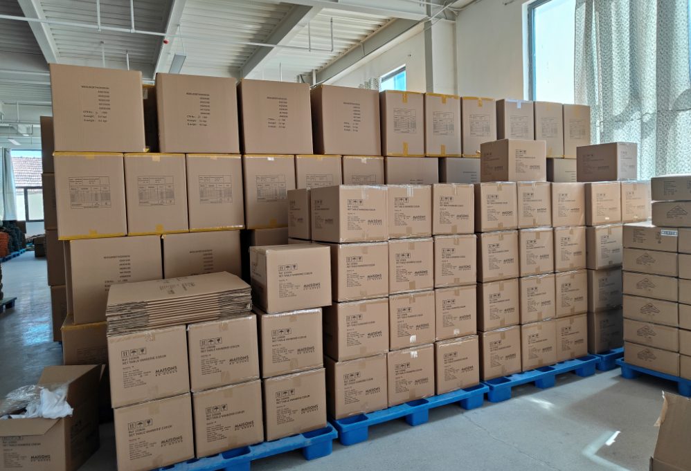 packed in carton web