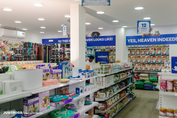 JUSTDOGS store in Delhi