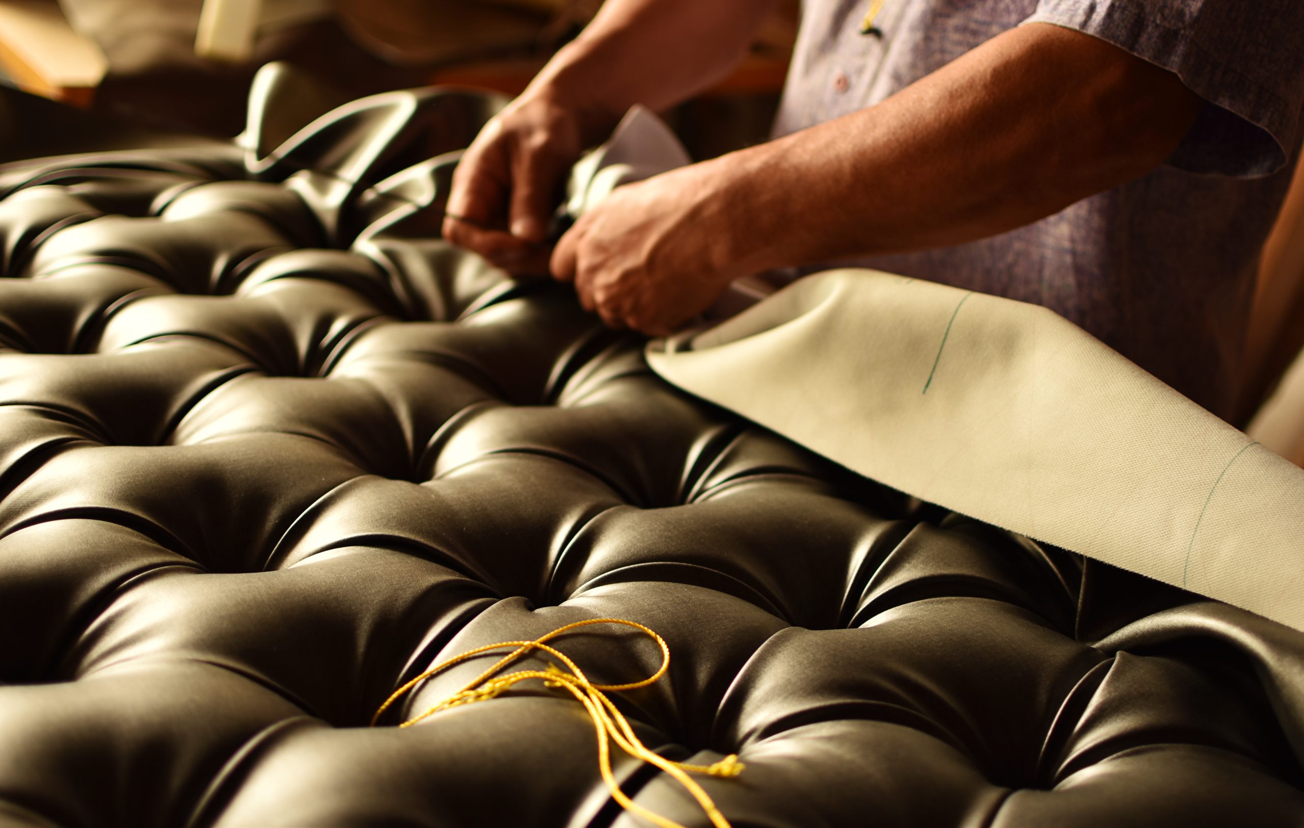 custom upholstery services.