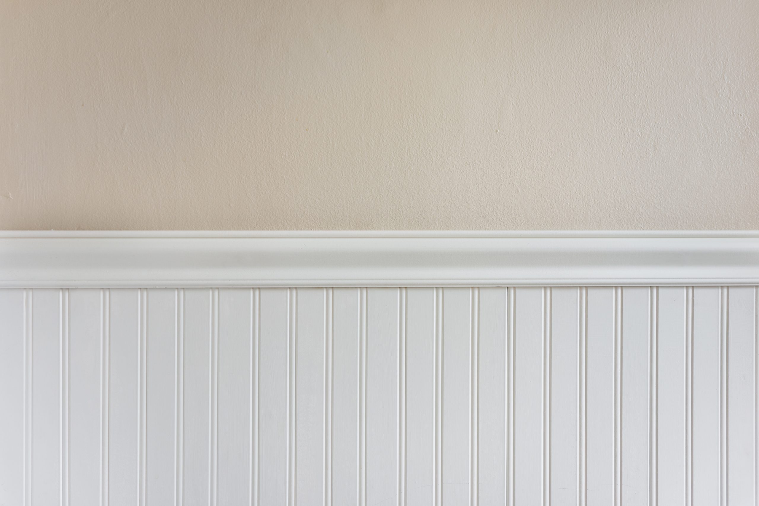 custom wall paneling. 