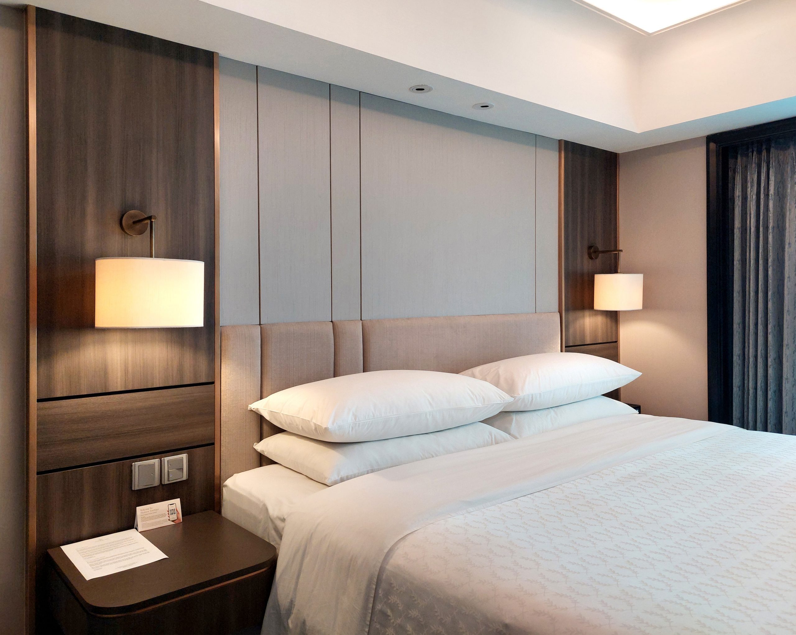 custom bedroom fit-out.