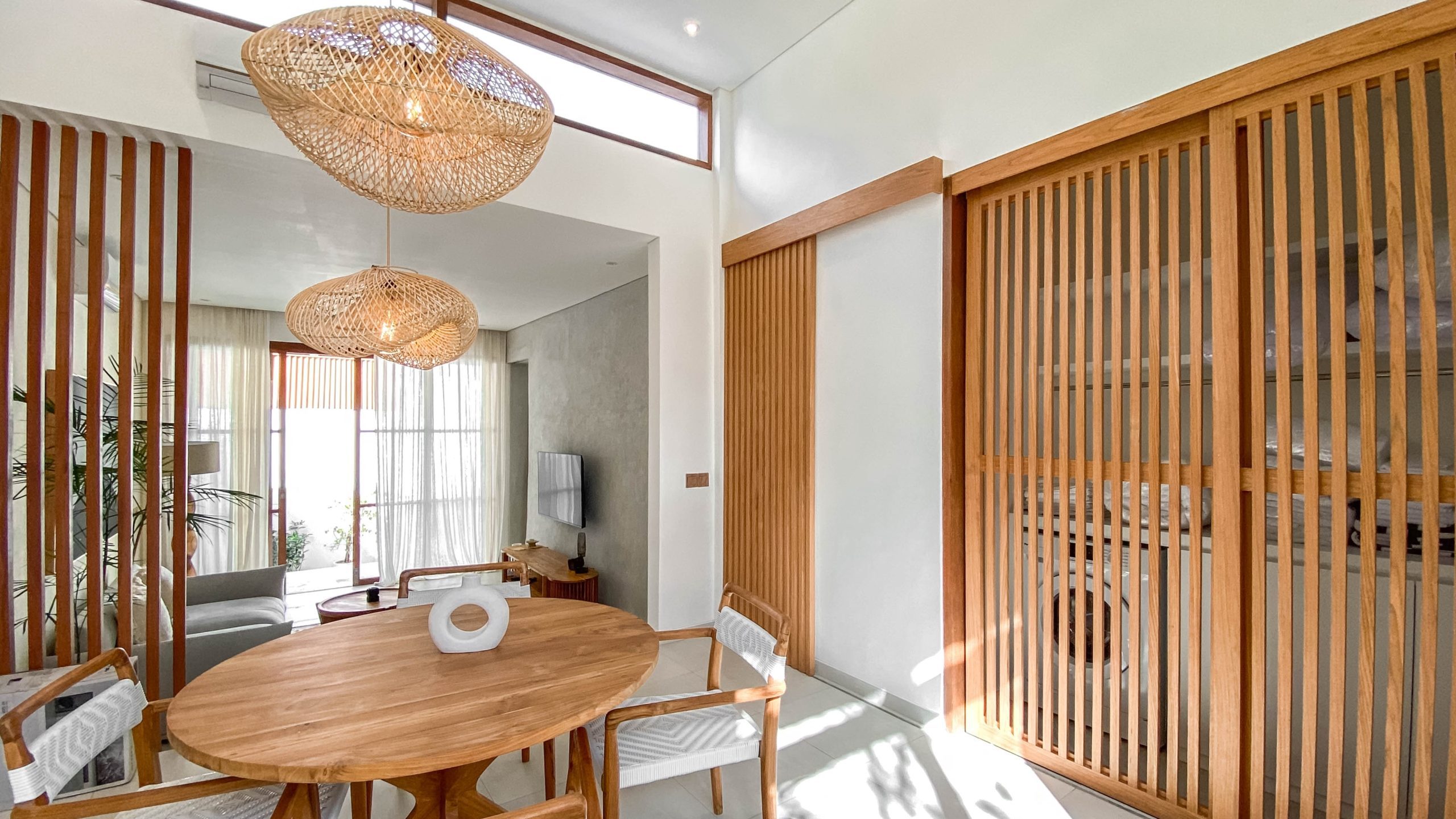 custom wall paneling. 