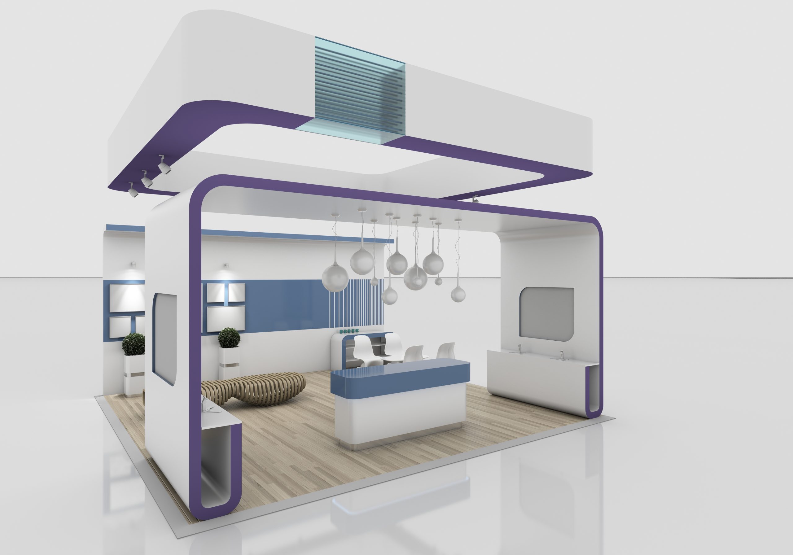 Custom exhibition spaces fit-out.