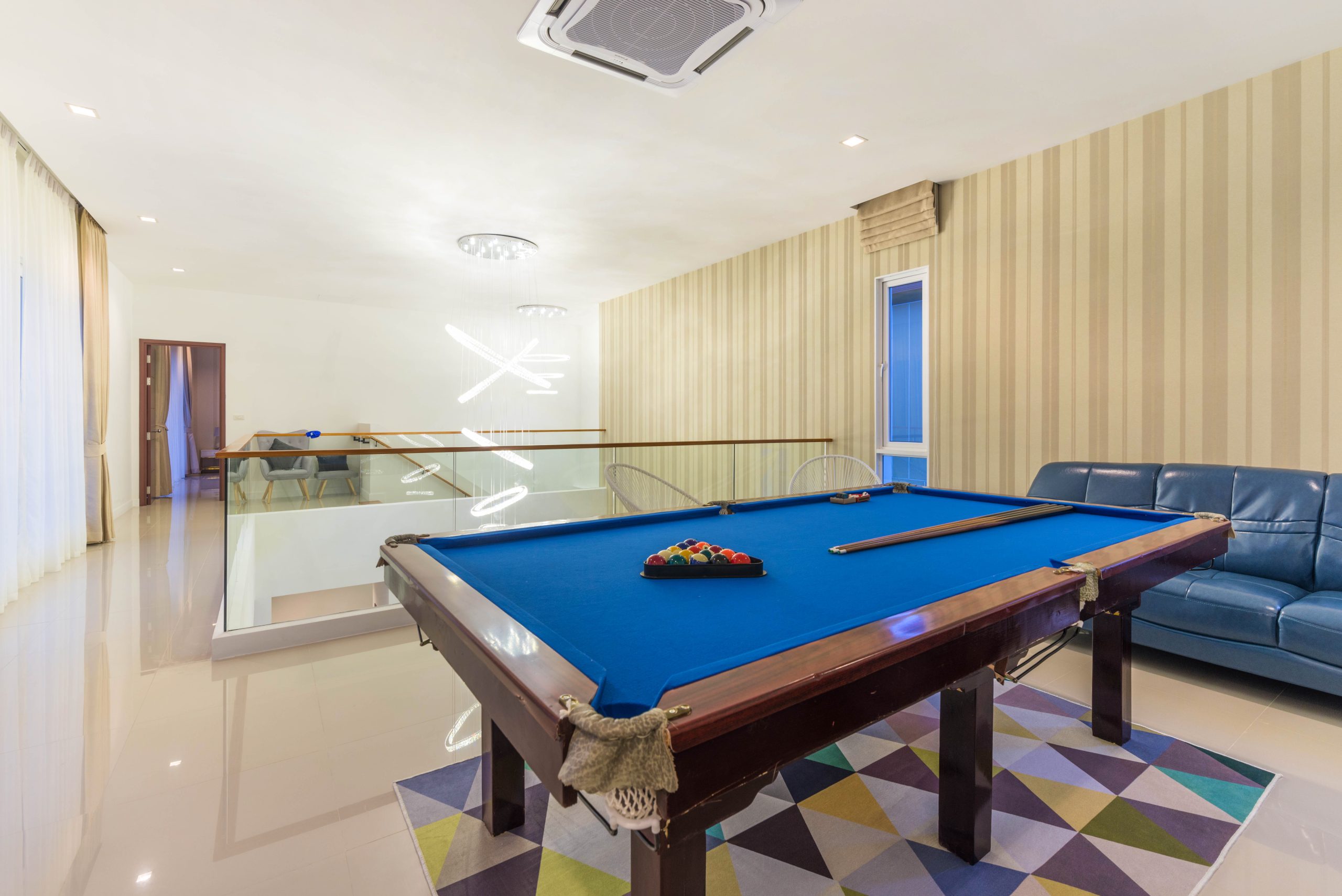 home game room fit-out.