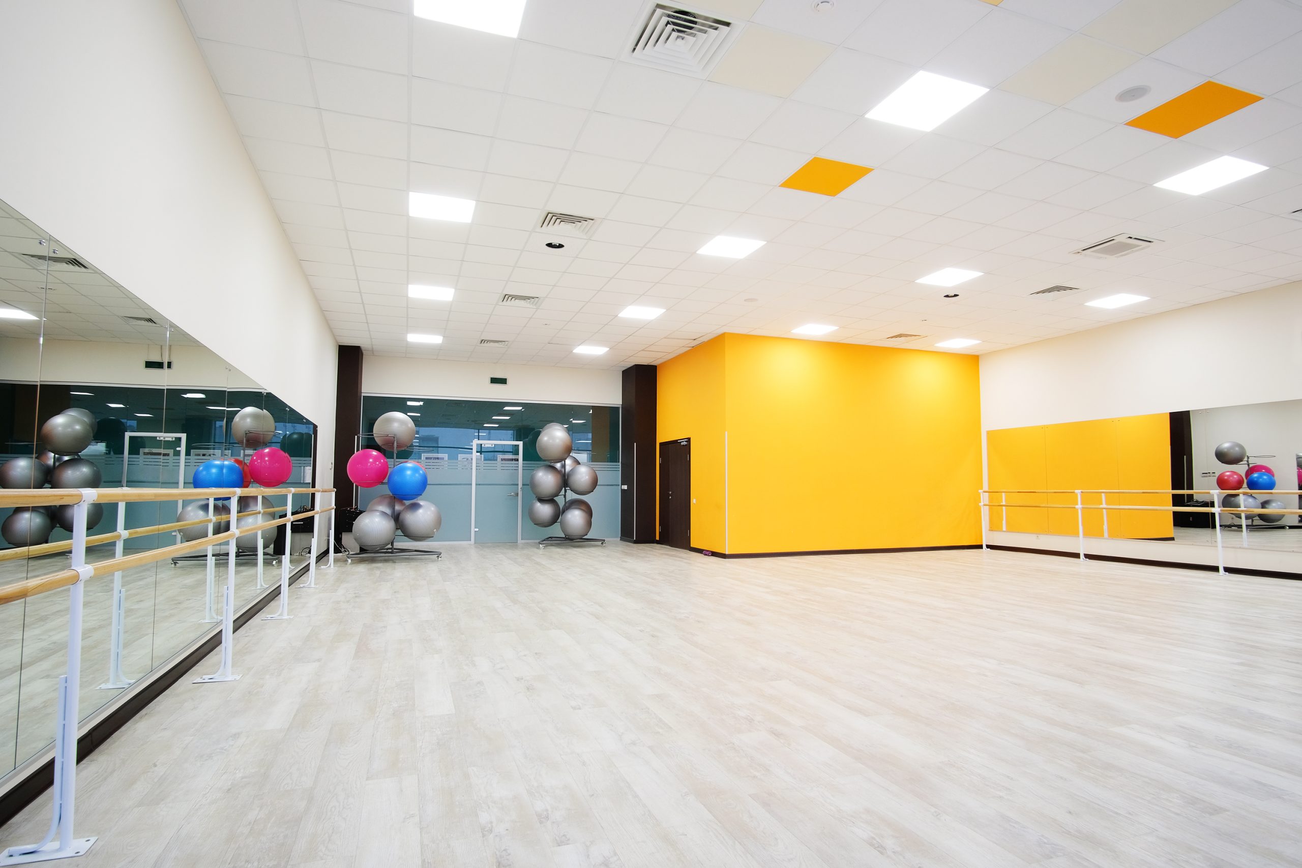 Custom gym fit-out.