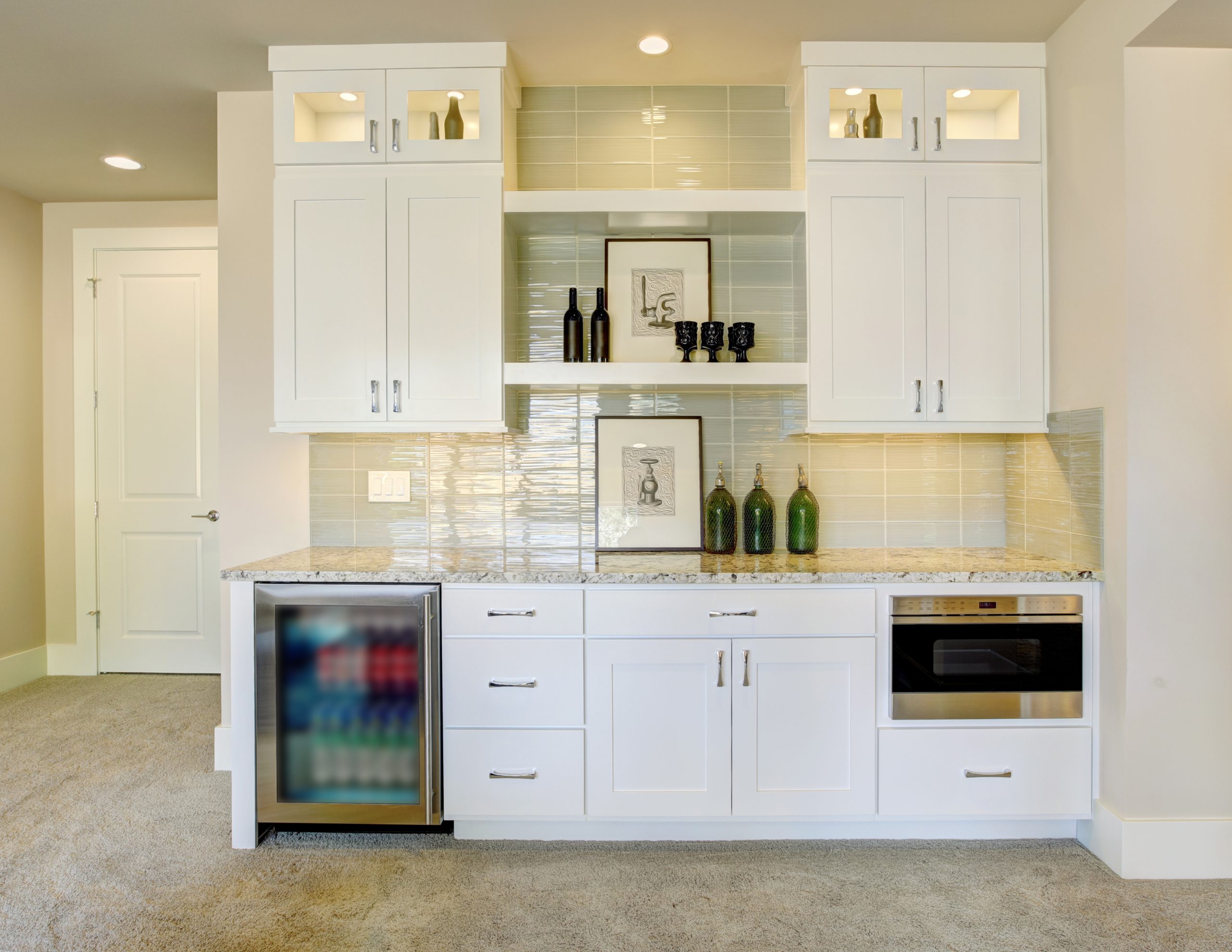 home bar and cellar fit-out.