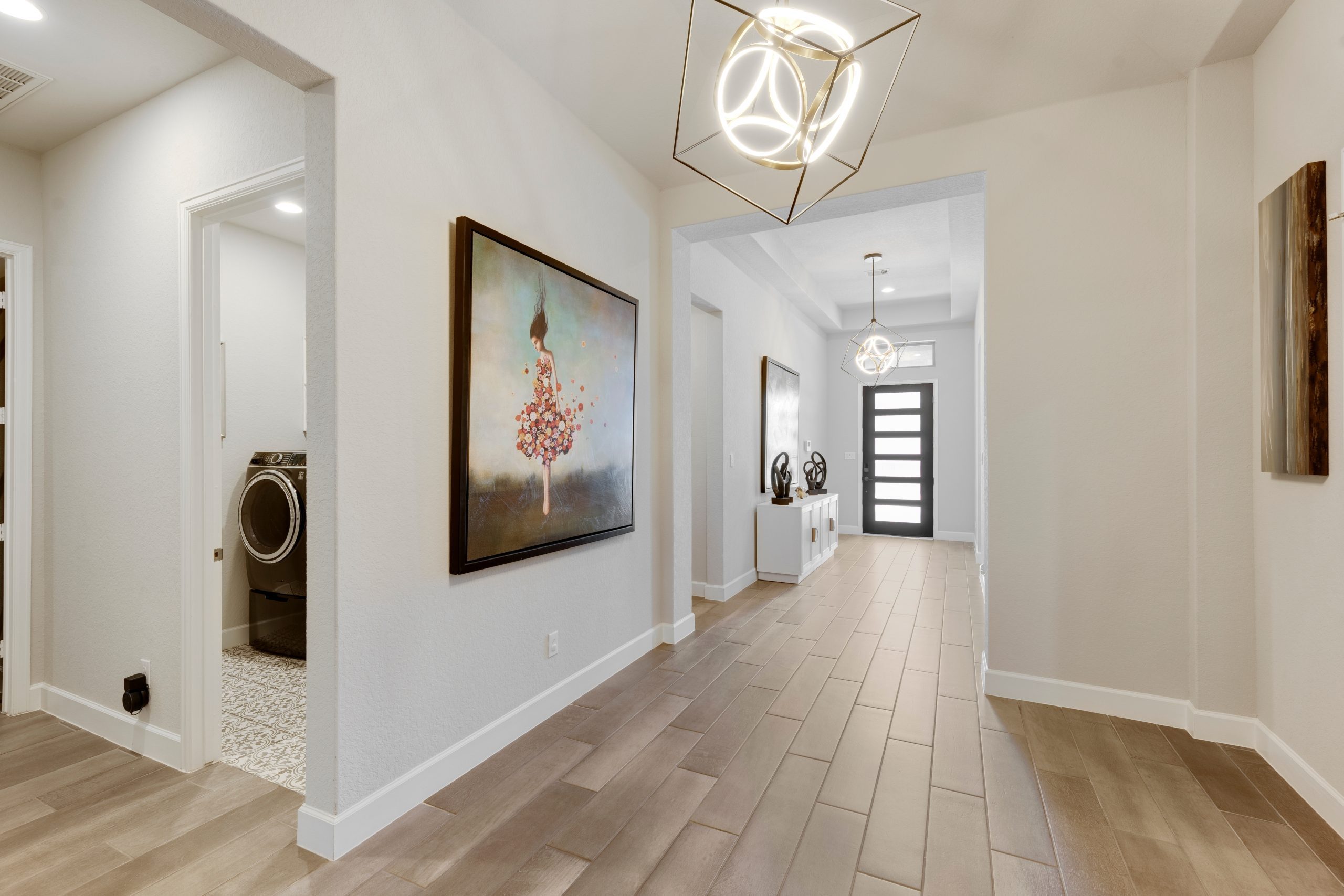 entryway and mudroom renovation.