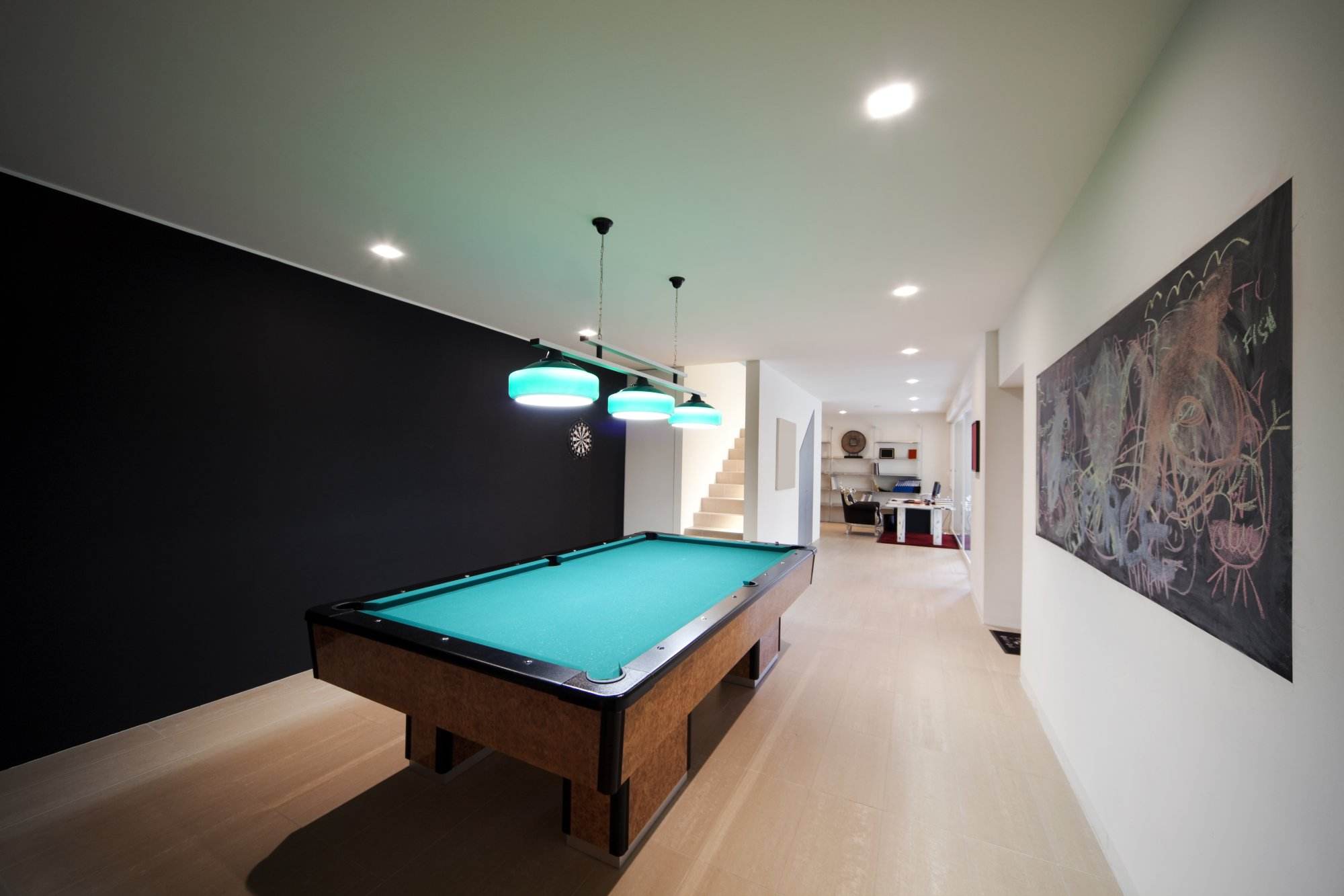 home game-room fit-out provided by Abdulla Carpentry