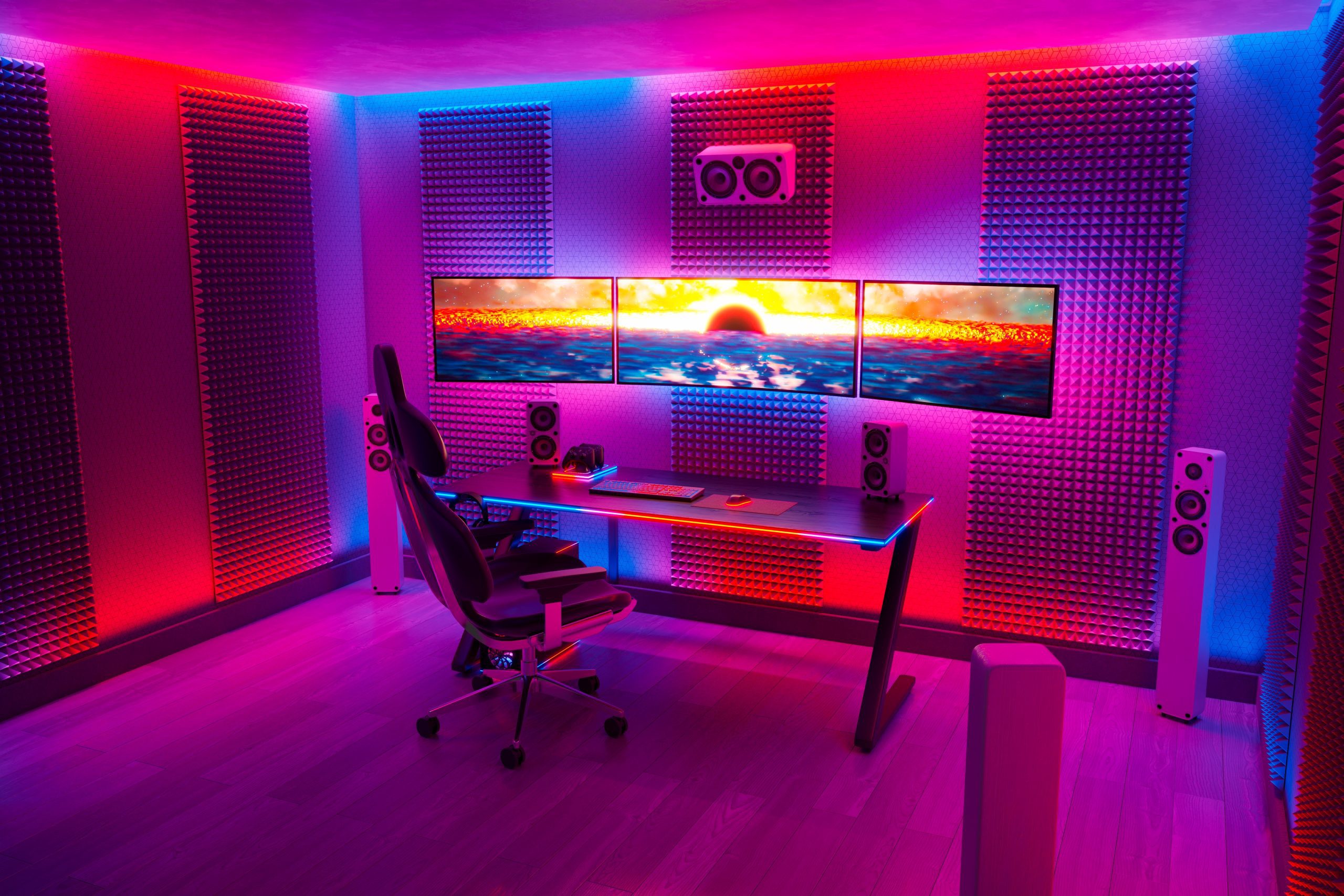 home game room fit-out.