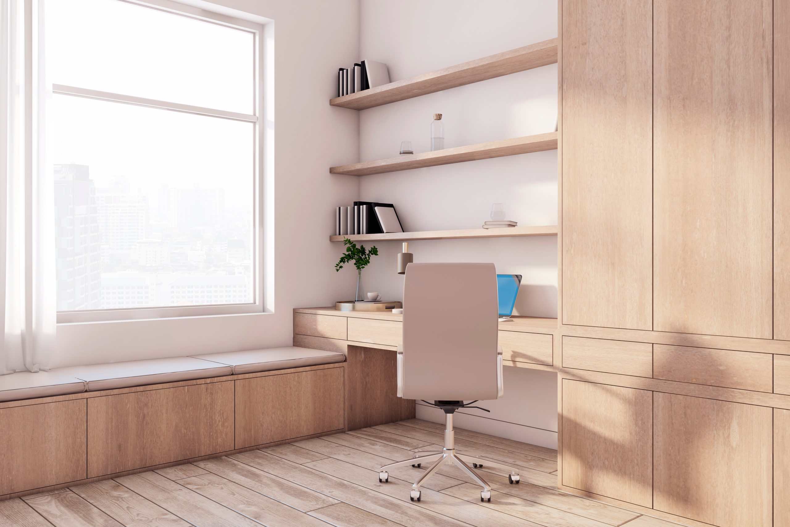 home office fit-out.