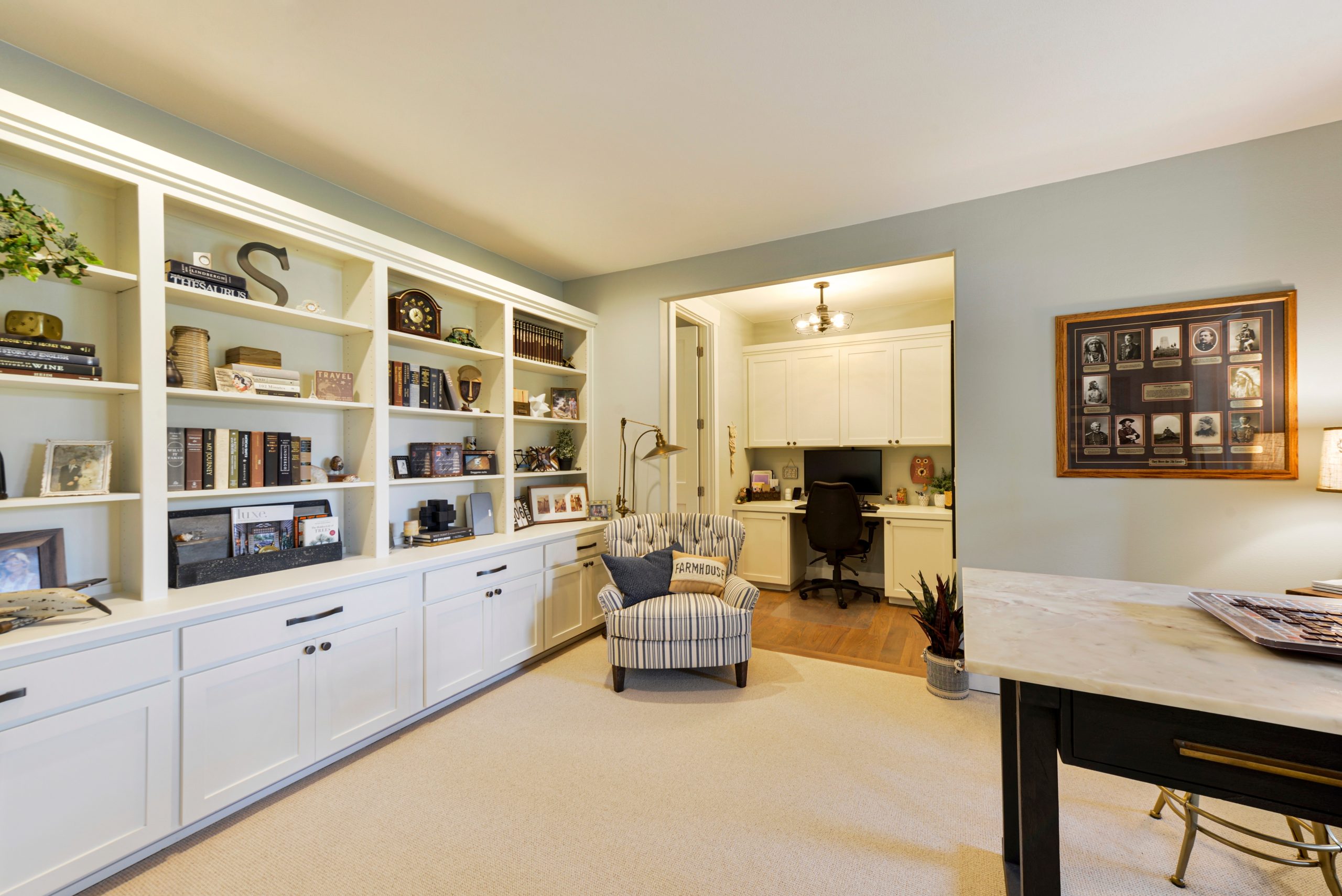 home office fit-out.