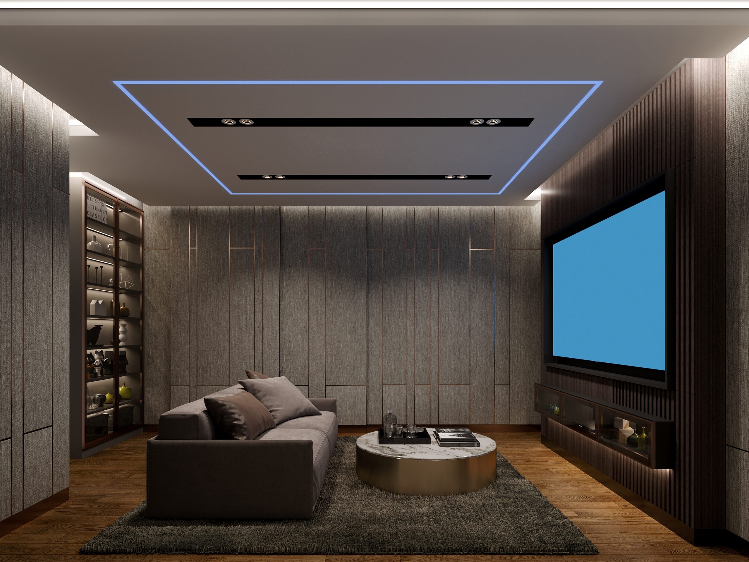 custom home theatre renovation