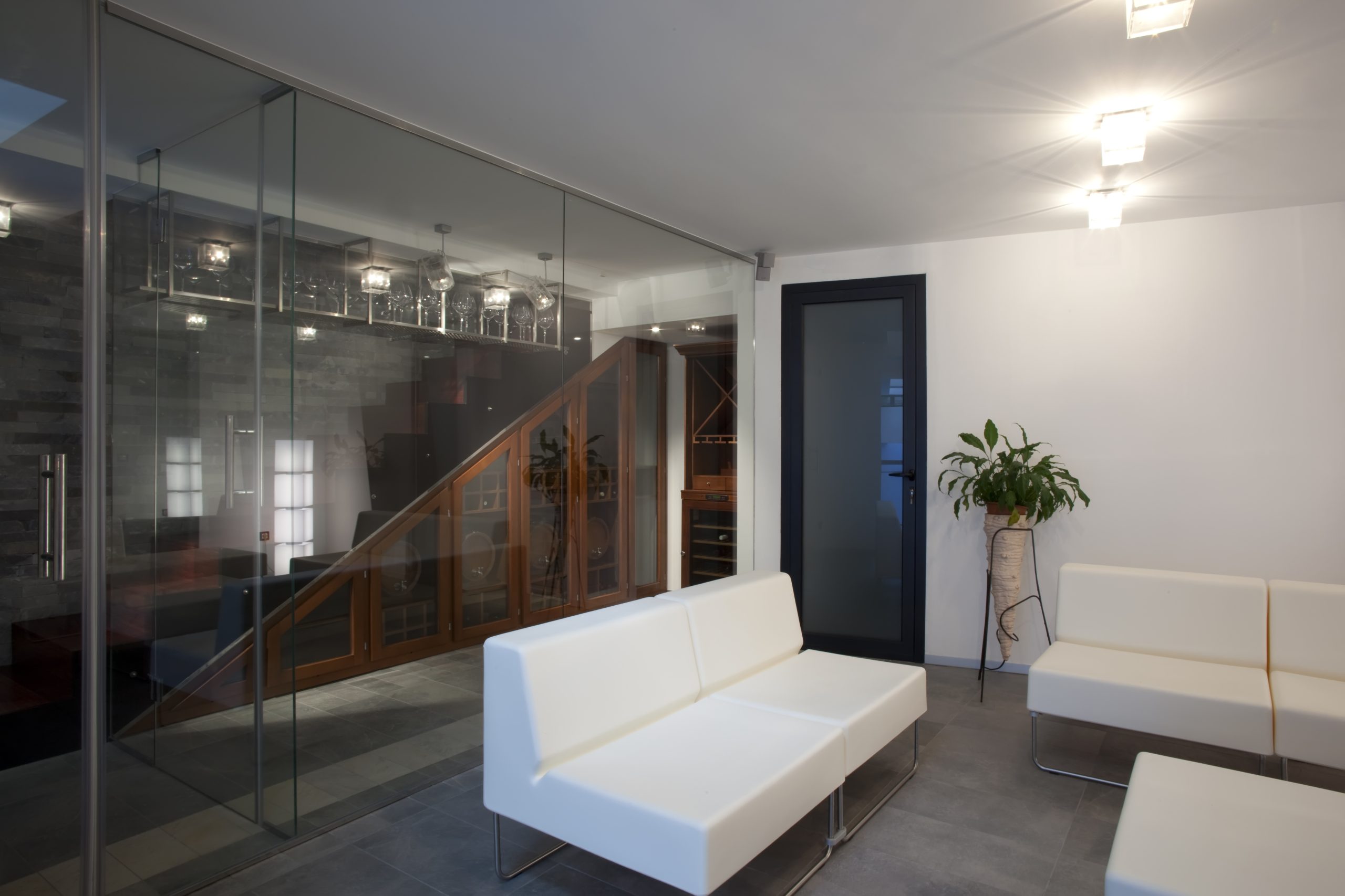 home bar and cellar fit-out.