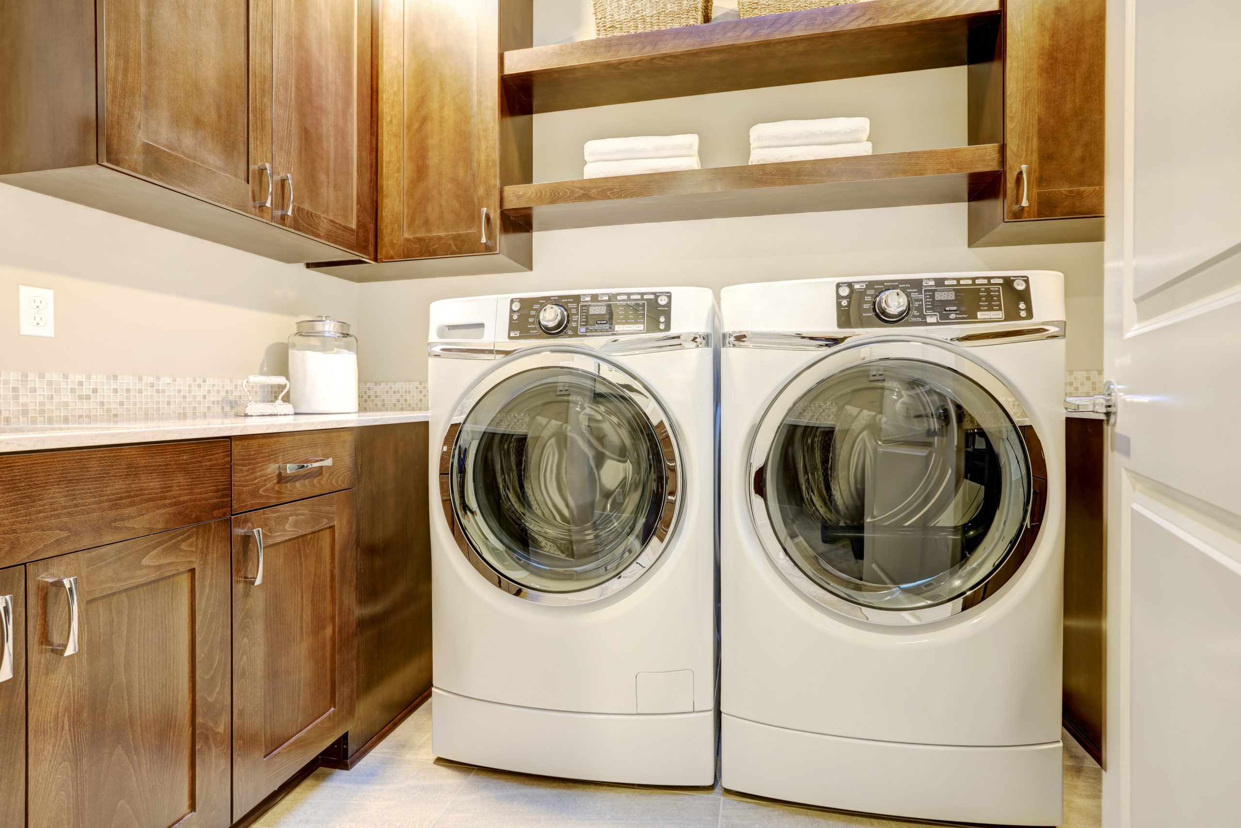custom laundry room fit-out.