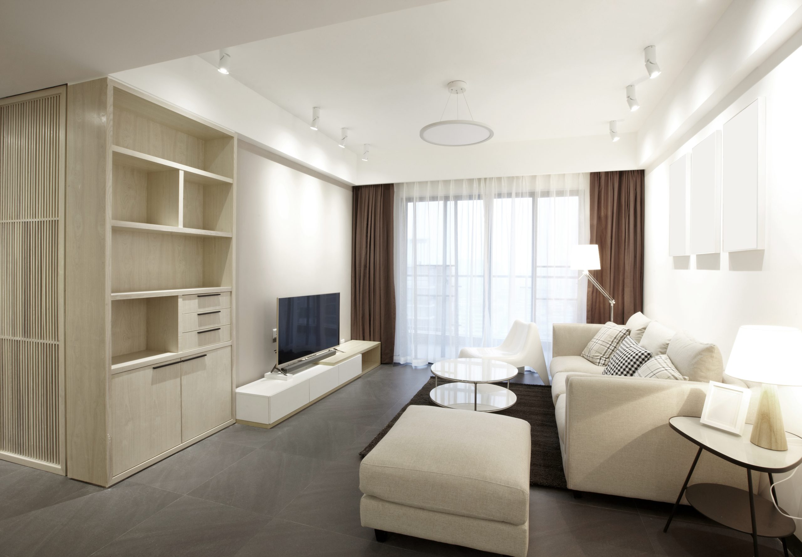 living room renovation.
