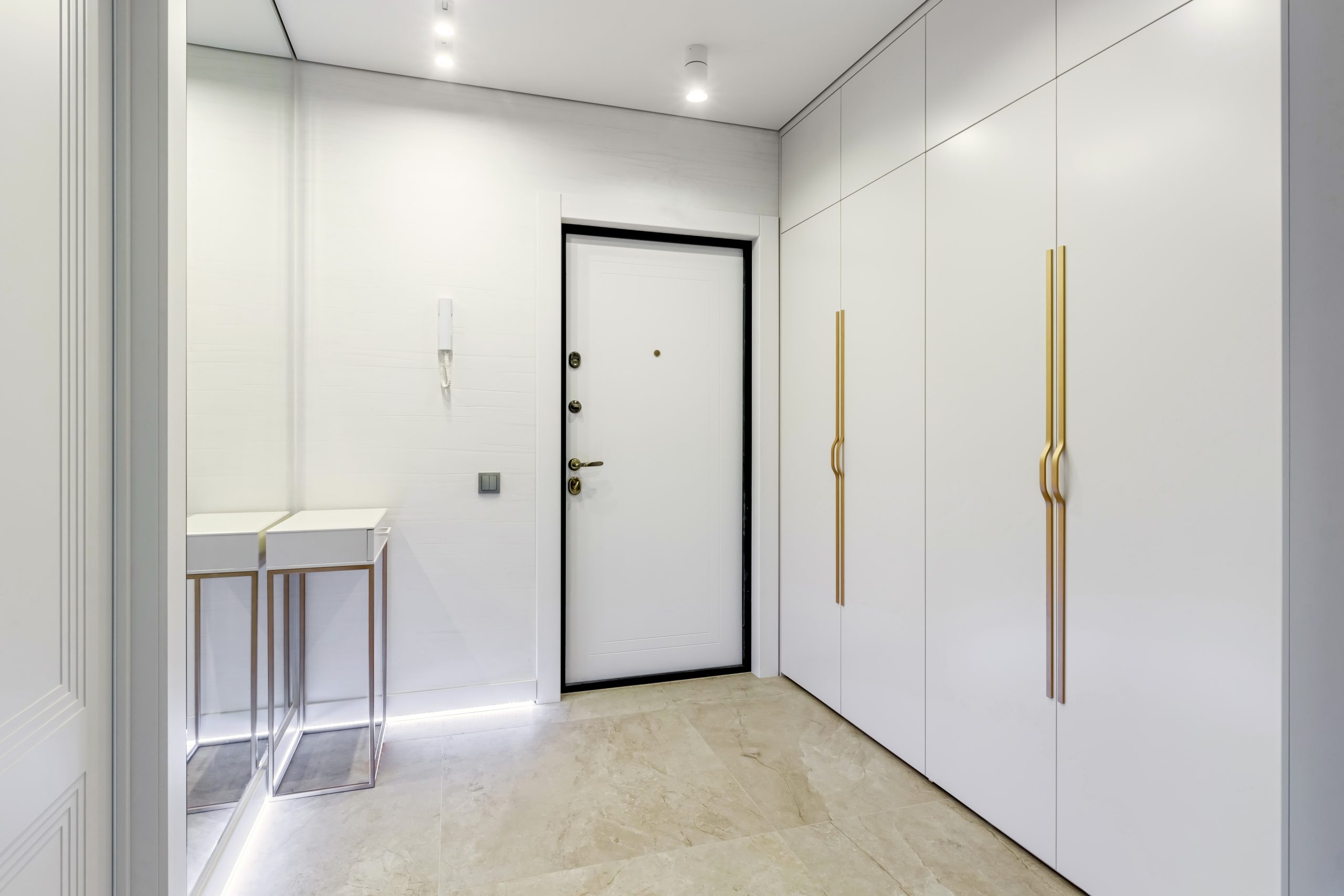 entryway and mudroom renovation.