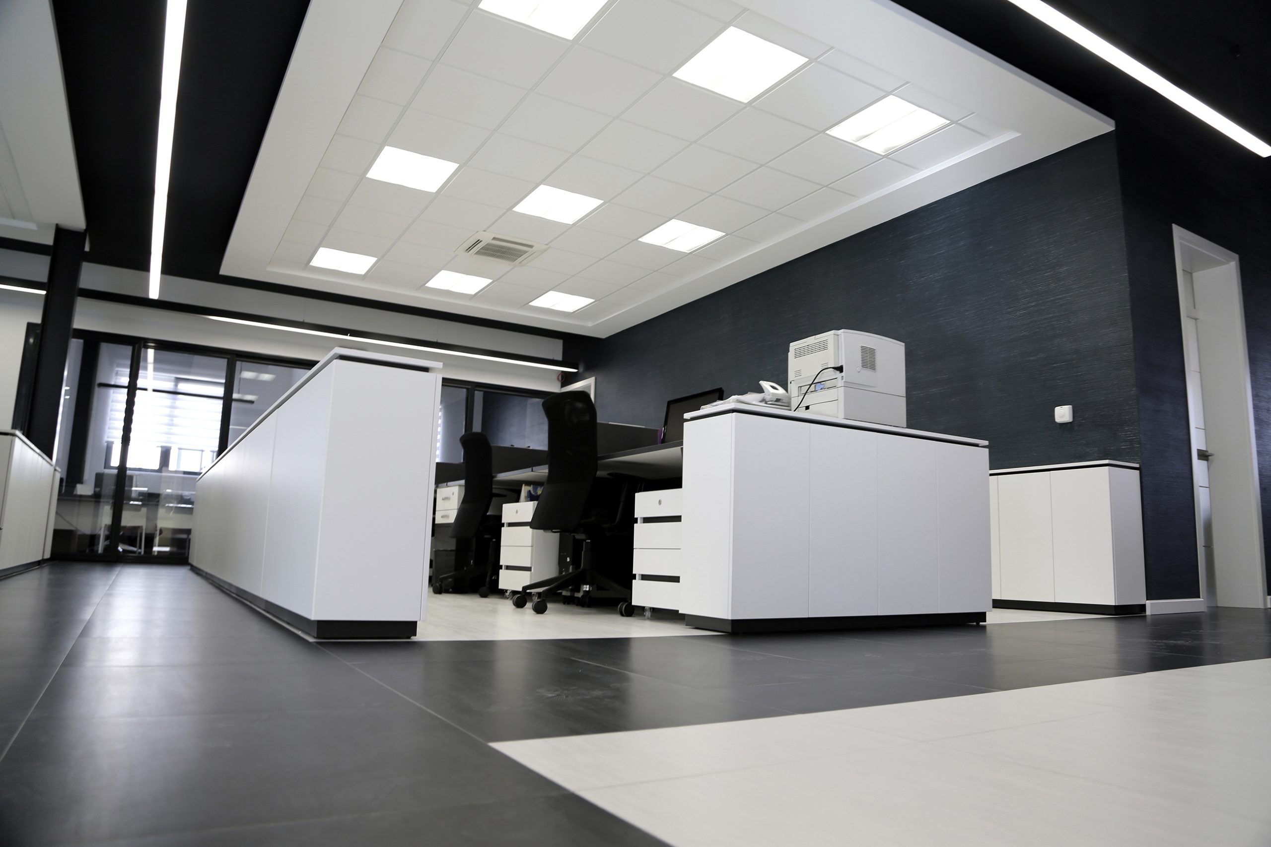 Modern office fit-out.
