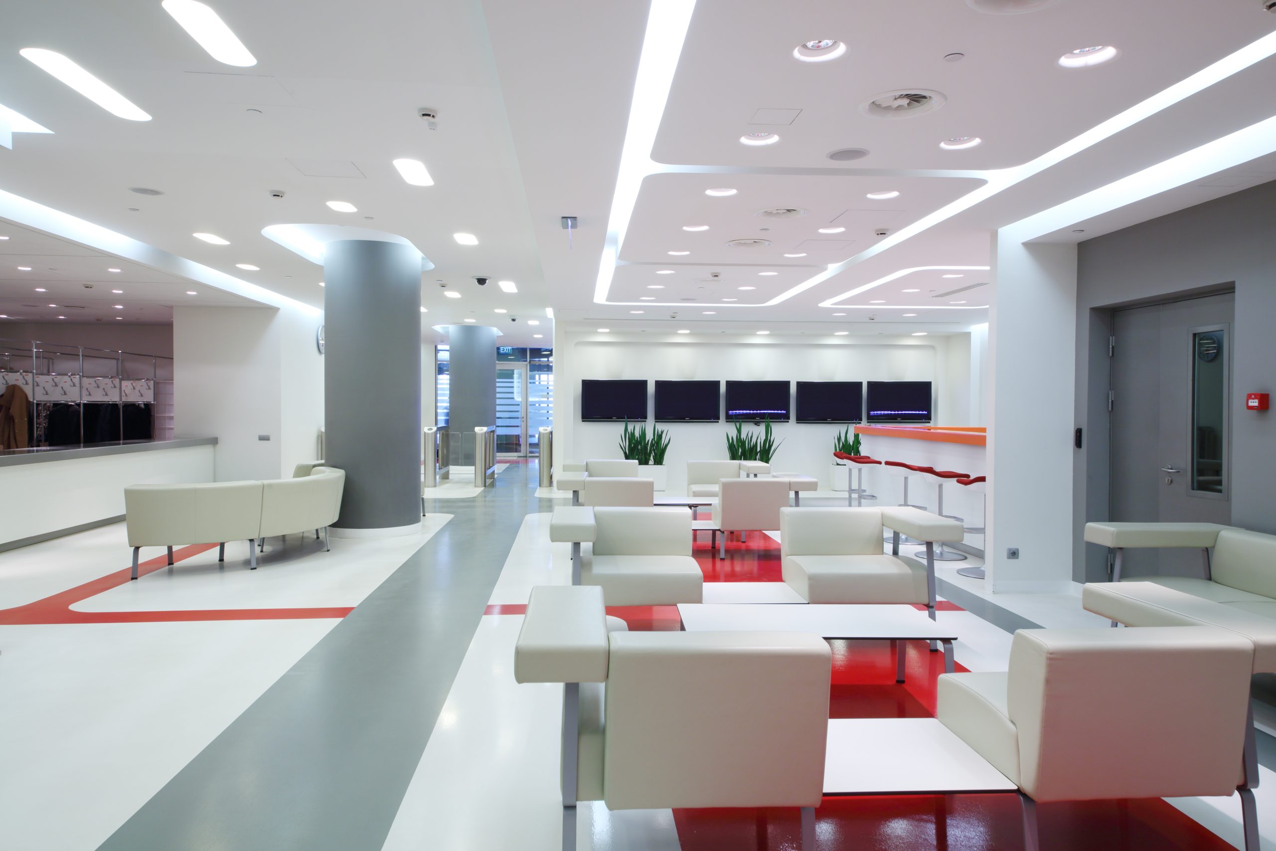 Modern office fit-out.
