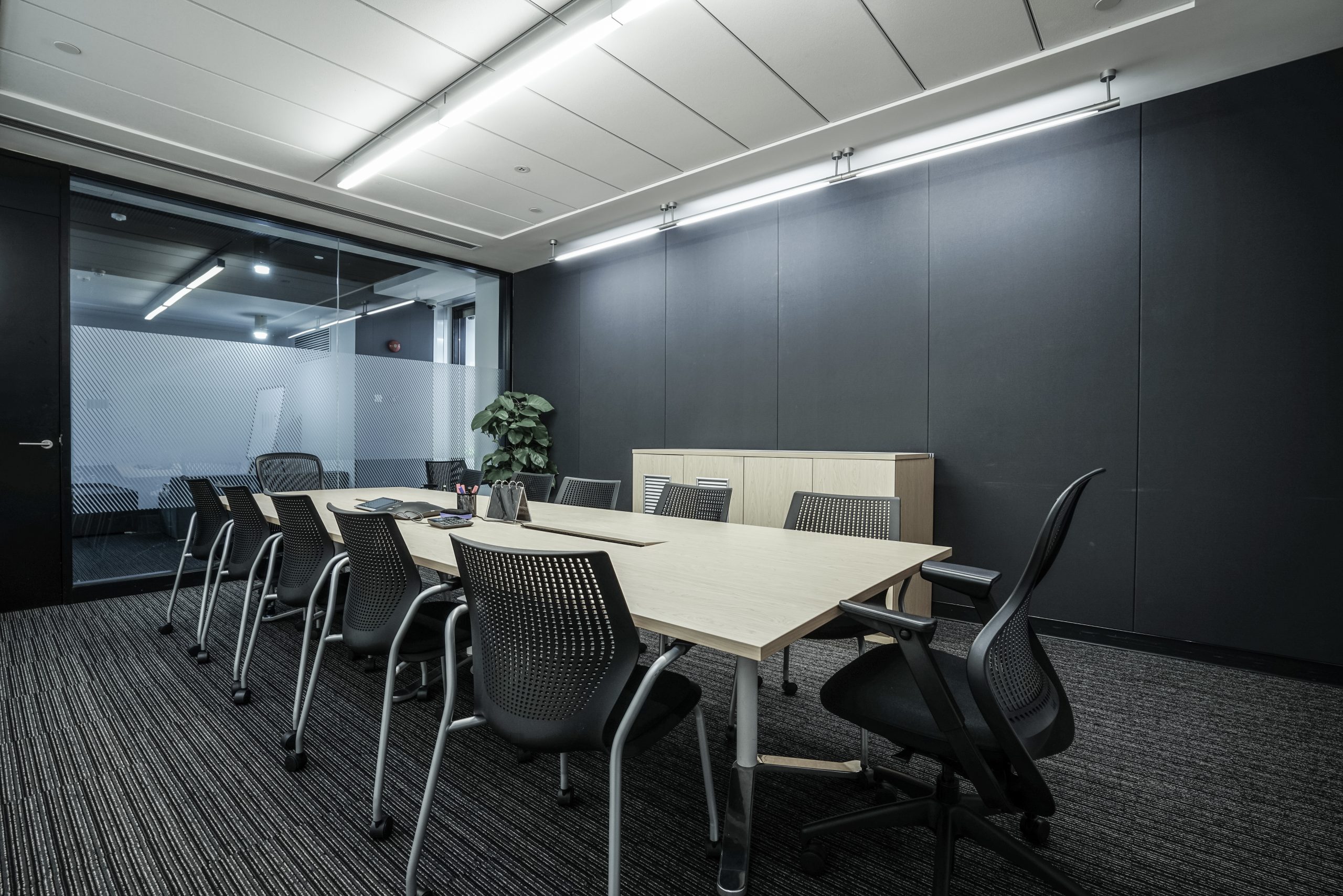 Modern office fit-out.