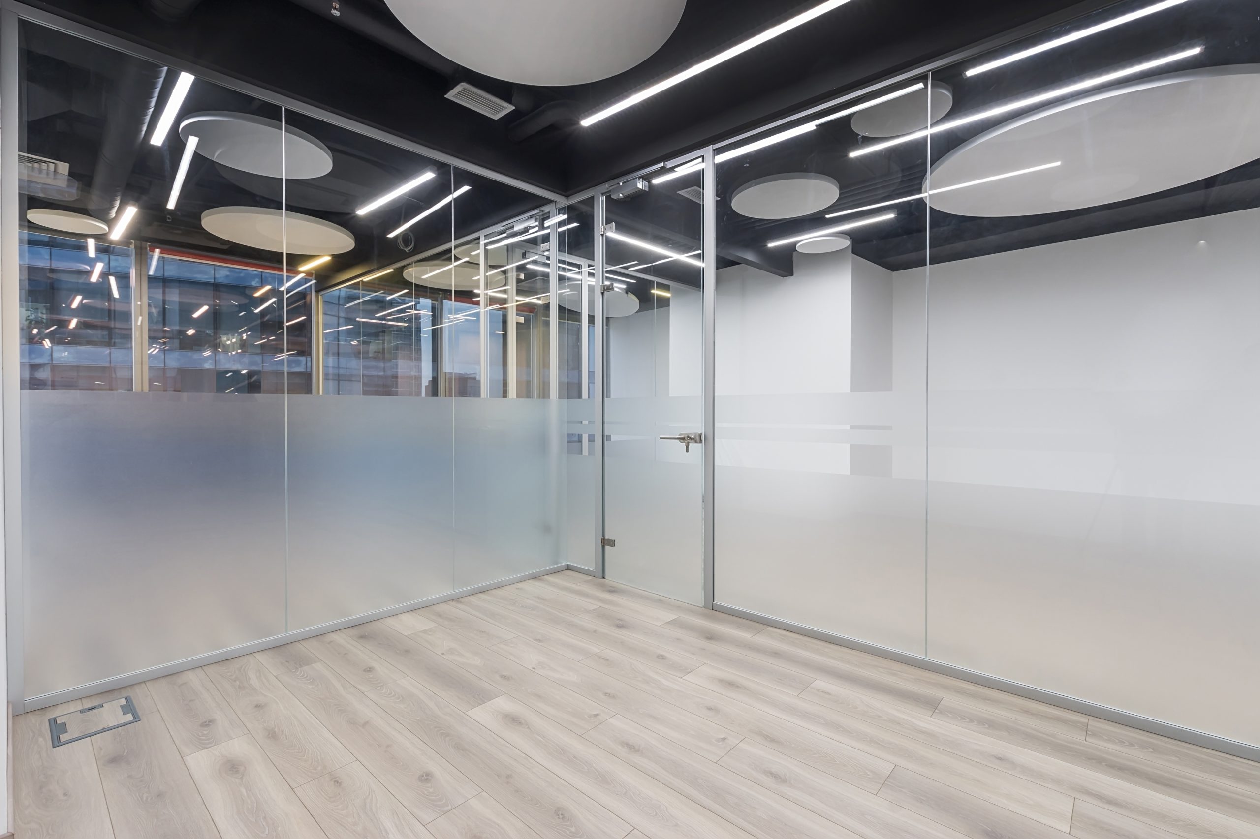 Modern office fit-out.