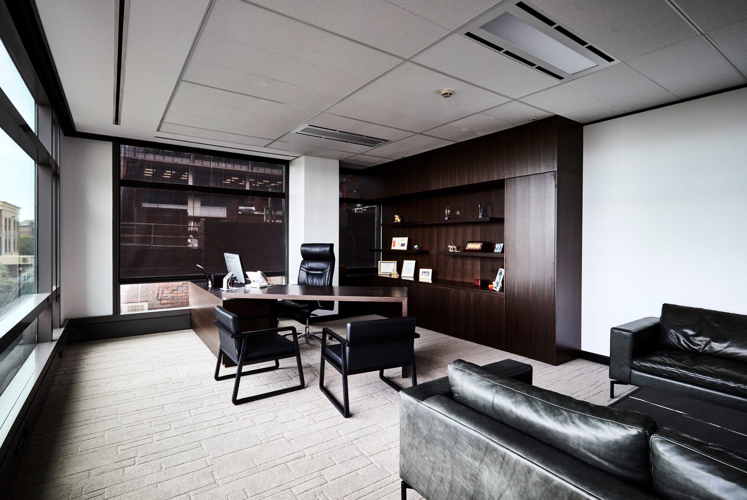 Modern office fit-out.