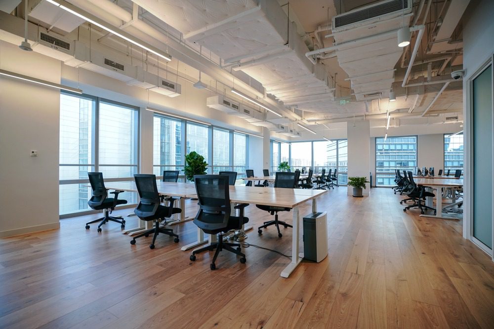 Modern office fit-out.