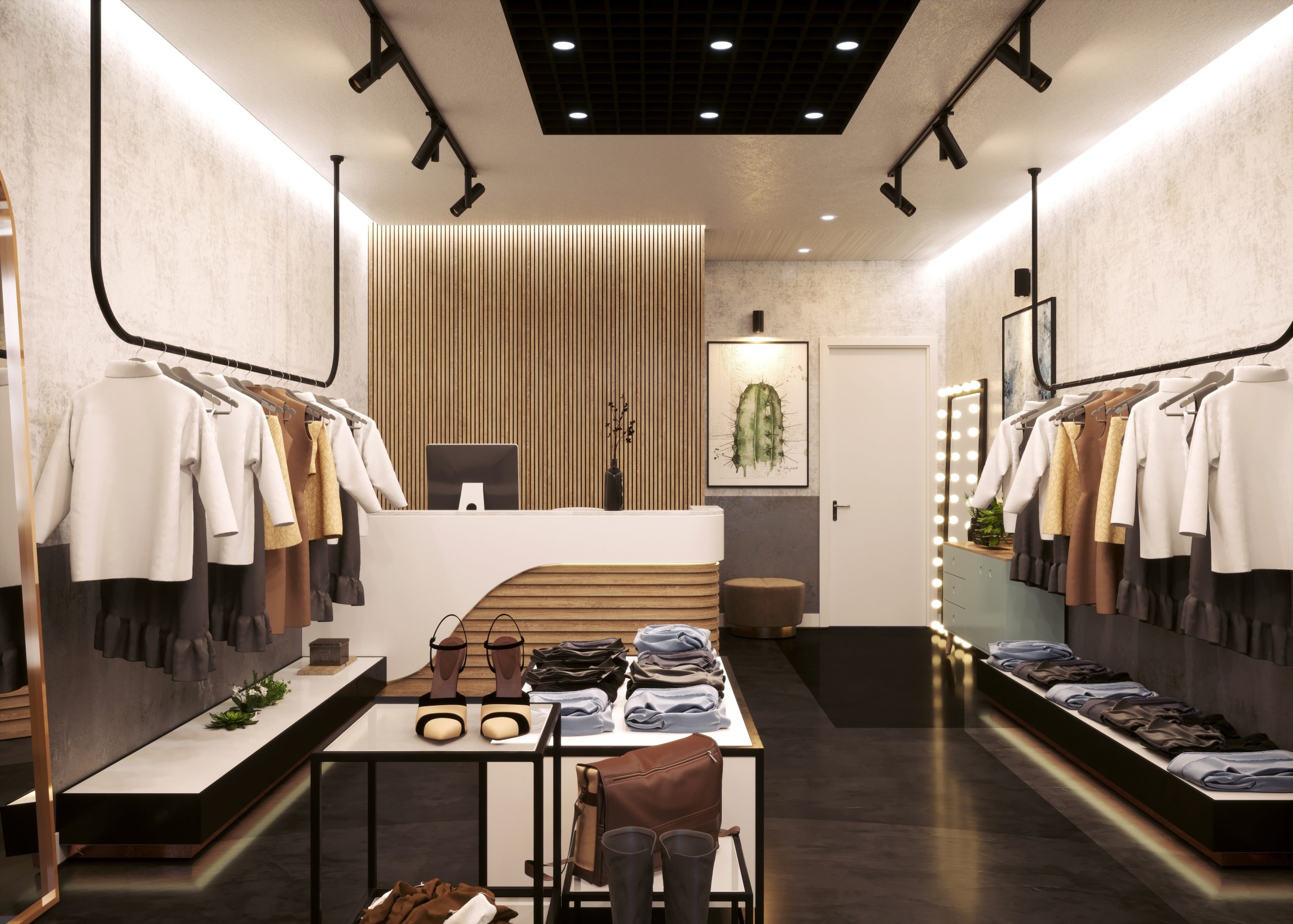 Retail shop fit-out.