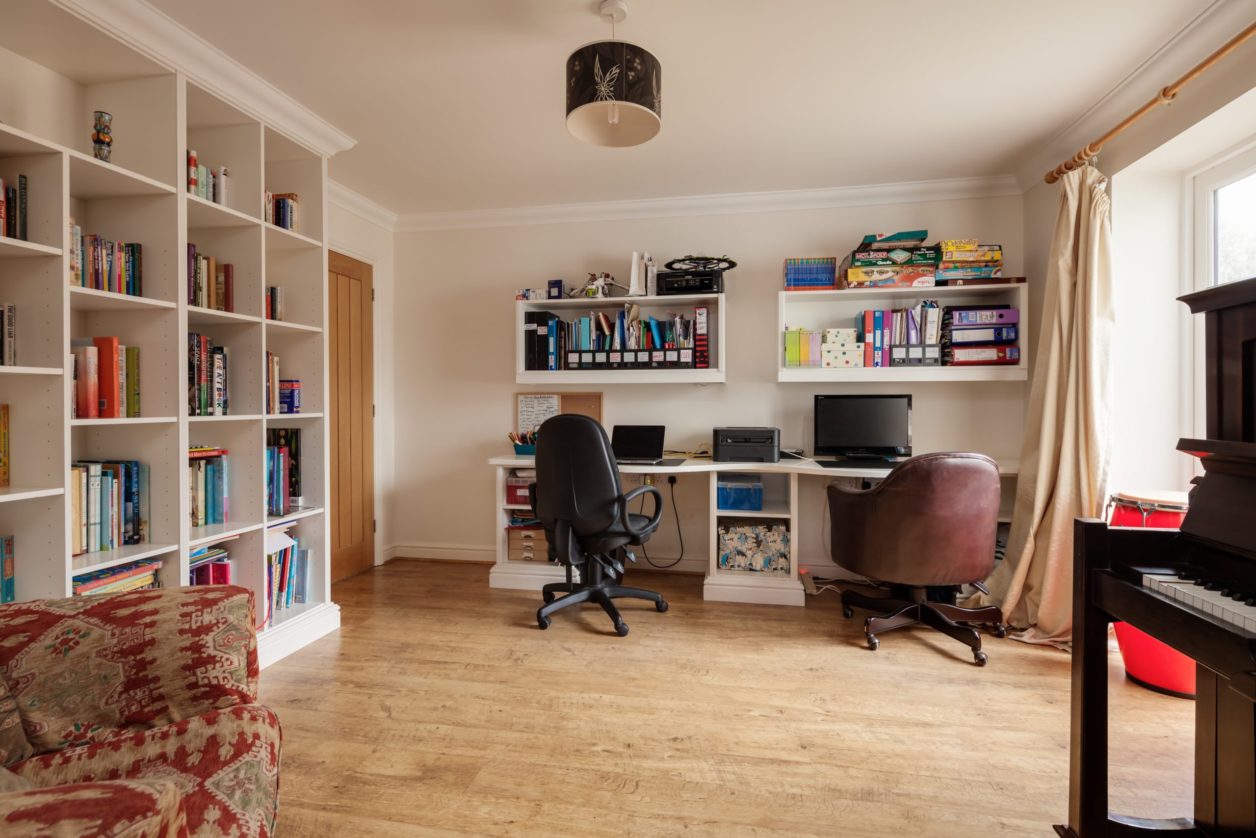 custom study room renovation.