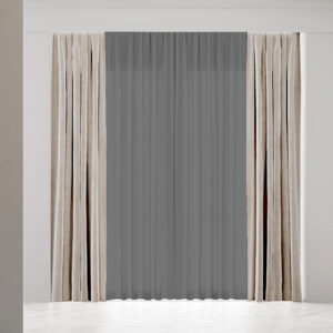 Voile Sheer Black