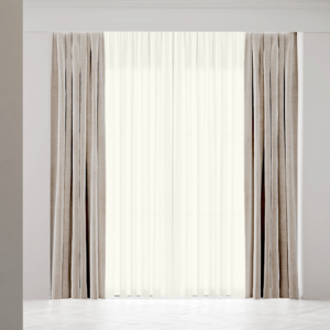 Semi Sheer Ivory