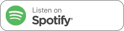 Green and white 'listen on Spotify' button featuring the best science podcasts, with the Spotify logo on the left.