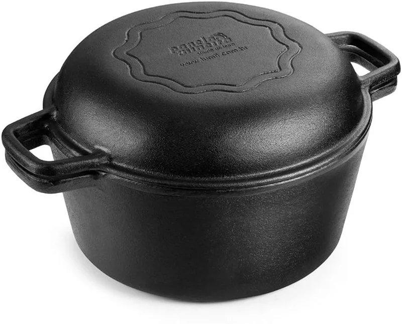 Forno Holandês Ferro Fundido 5 Litros Panela Mineira