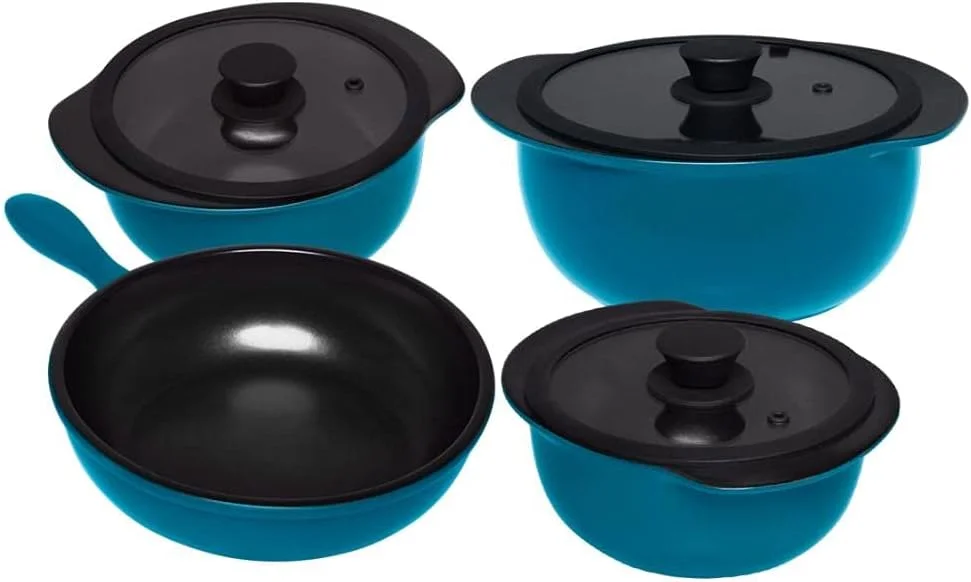 Oxford Conjunto de Panelas de Cerâmica com 4 Peças