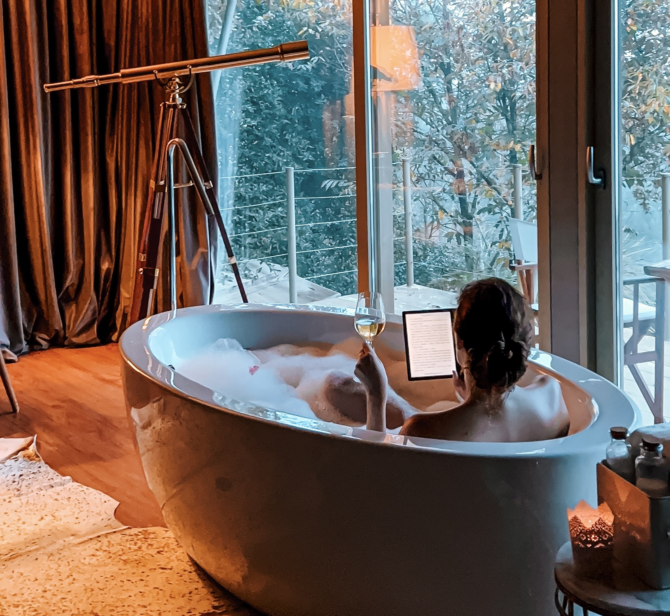 Relaxamento puro nas Tendas Glamping Carmo's