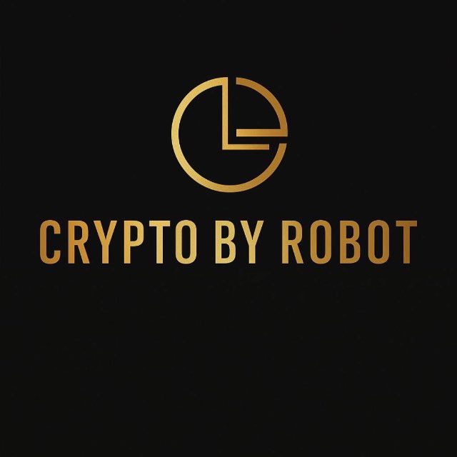 Логотип телеграмм канала - Crypto by Robot — всё о криптовалюте без лишнего шума - каналы про крипту