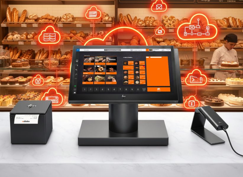 coapgo Kasse in einer Cloud Umgebung.