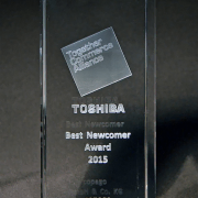 copago gewinnt TOSHIBA Best Newcomer Award 2015