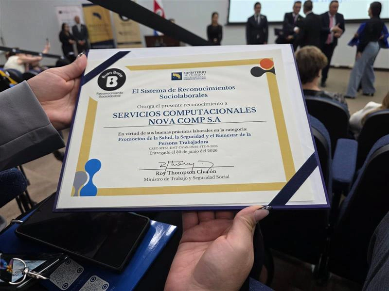 Reconocimiento SIRESOL MTSS - Novacomp